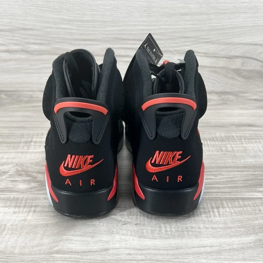 Nike Air Jordan 6 Retro Infrared Salesman Men's Size 9.5 New CT8529 001